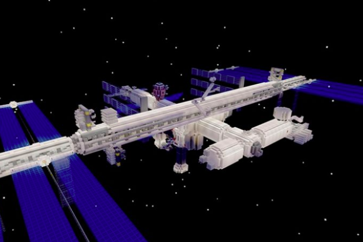 Minecraft International Space Station