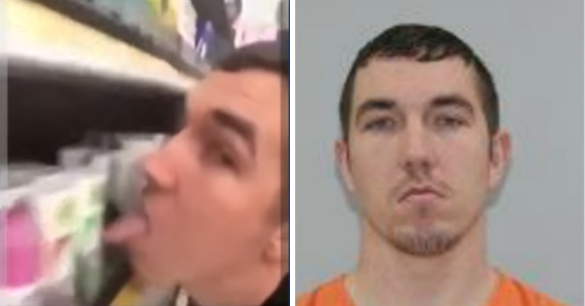 Missouri Man Charged With Making Terrorist Threat After Filming Himself Licking Products At Walmart