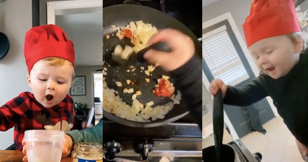 Watching Kobe the tiny chef will warm your heart—and make you want to cook