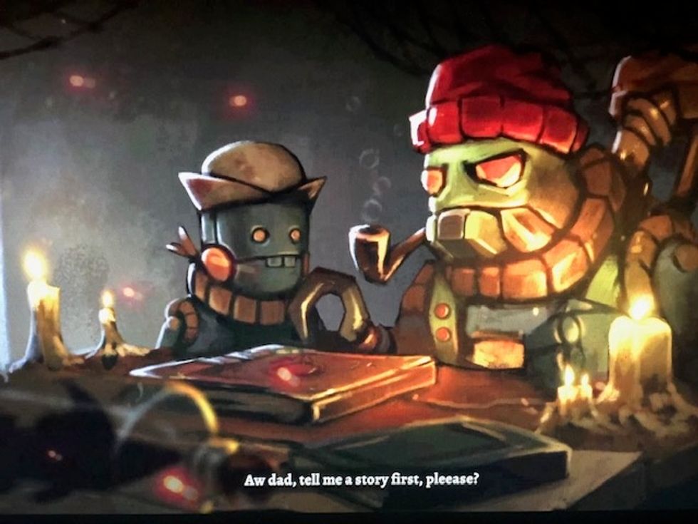 SteamWorld Quest: Hand of Gilgamech on Google Stadia