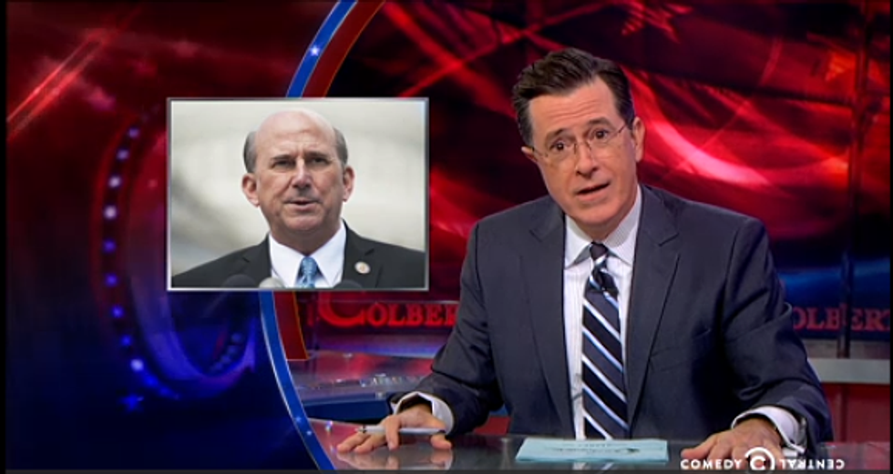 Endorse This: Stephen Colbert Stands With Louie Gohmert