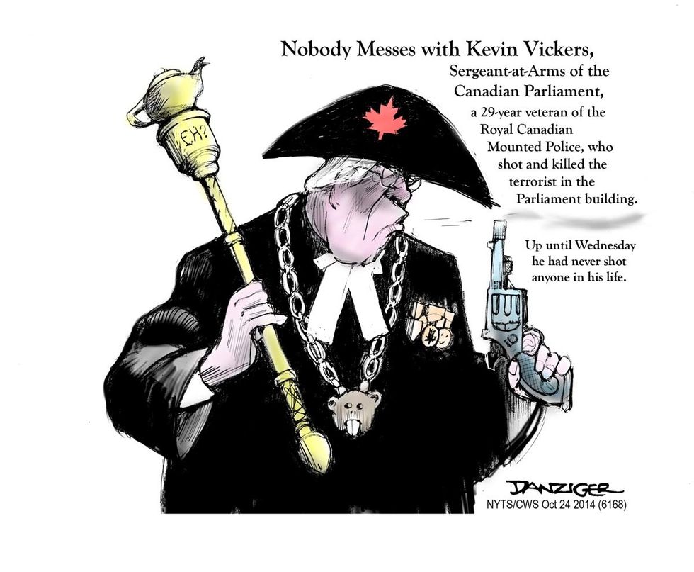 Nobody Messes With Kevin Vickers