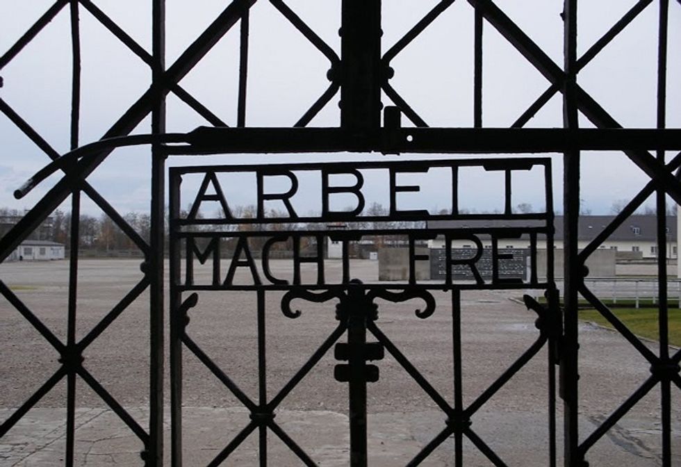 Historic Main Gate At Germany’s Dachau Concentration Camp Stolen