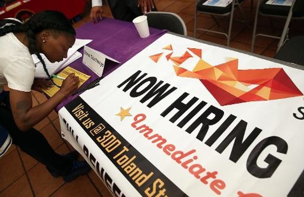 Four-Week Average Of Initial Unemployment Claims Falls To 14-Year Low