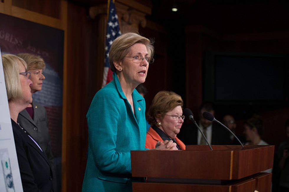 Elizabeth Warren Gets Seat At Leadership Table