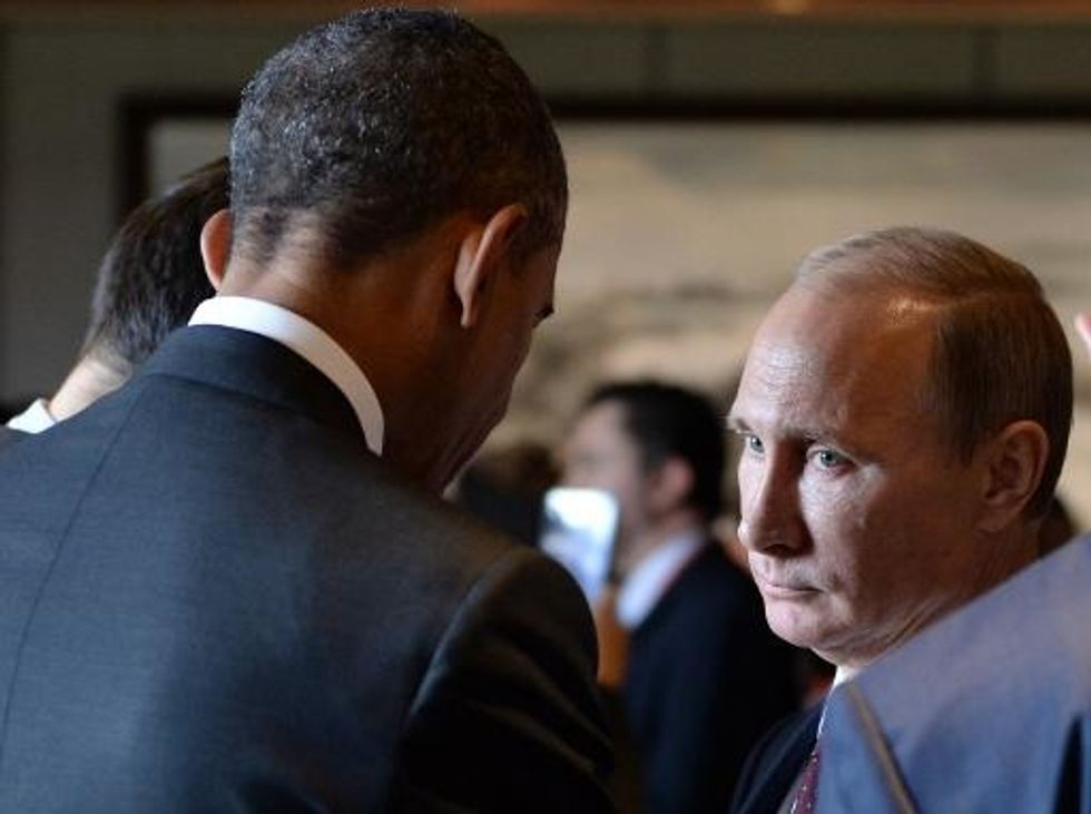 Obama, Putin Exchange Little More Than Pleasantries In China