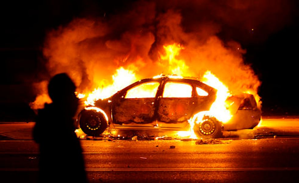 Anger Erupts In Ferguson After Grand Jury Votes Not To Indict Police Officer