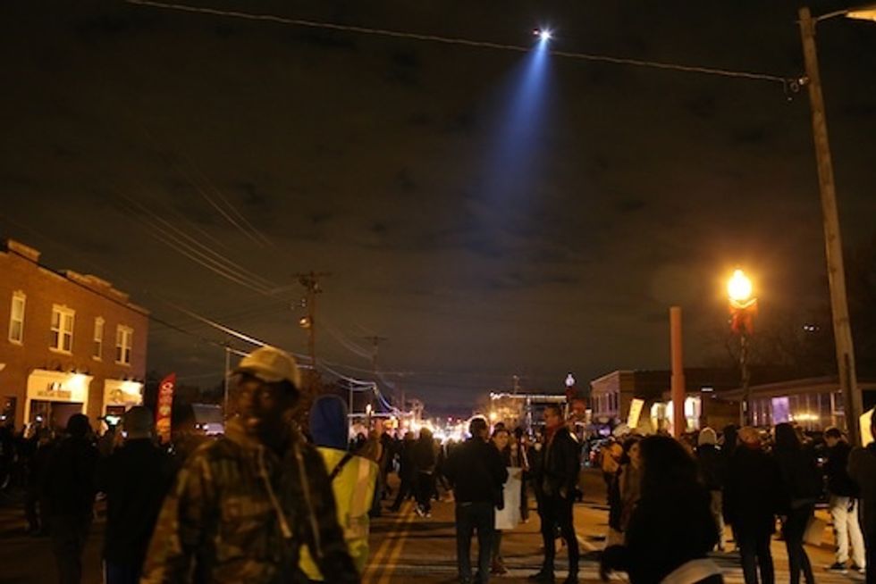 Ferguson: Burned Buildings, 61 Arrests In Wake Of Grand Jury Decision