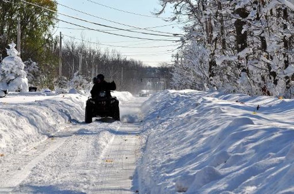 Blizzard-Weary Americans Brave More Snow As Eight Die