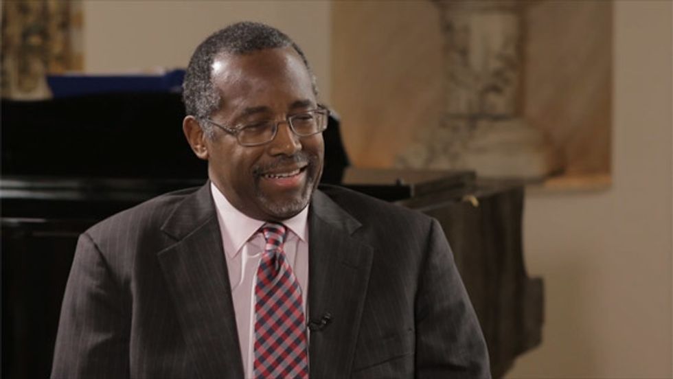 Endorse This: Ben Carson And The Fingers Of God