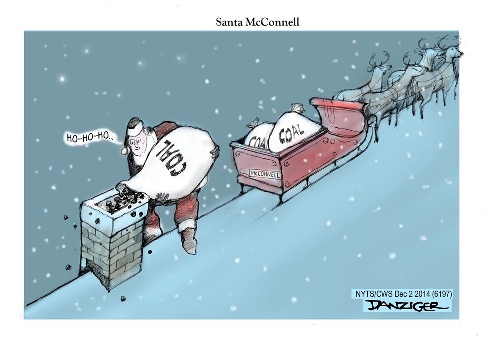 Cartoon: Santa McConnell