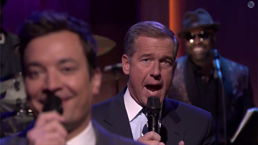 Endorse This: Brian Williams ‘Slow-Jams The News’ With Jimmy Fallon
