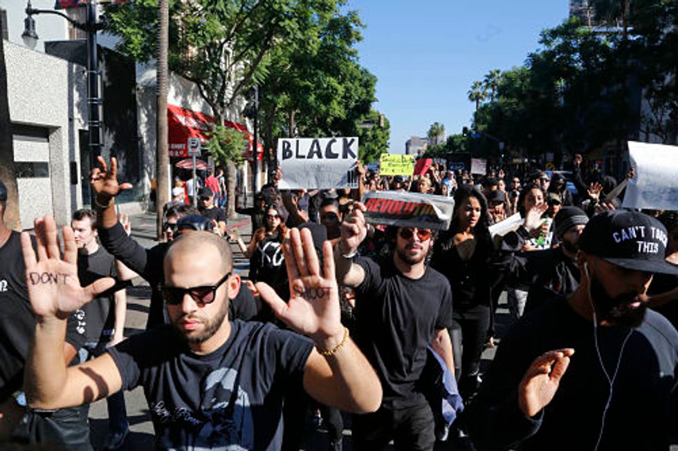 Rainbow Coalition Of Protests Follows Grand Jury Decisions