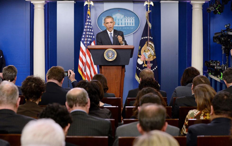 Obama Takes Questions Only From Women, Apparently A White House First