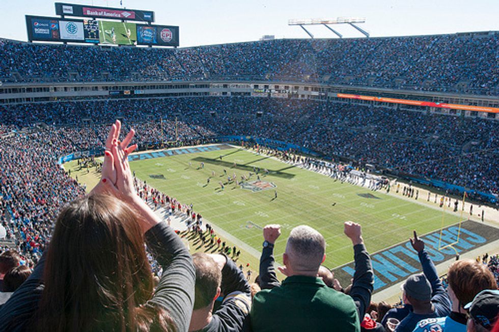 Carolina Panthers Field Paint Illegally Discharged Into Creek, Officials Say