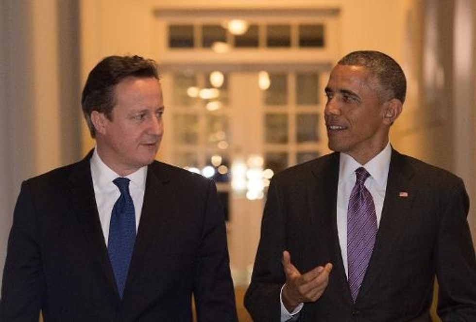 Cameron Meets Obama, Vows Cyber Security Cooperation