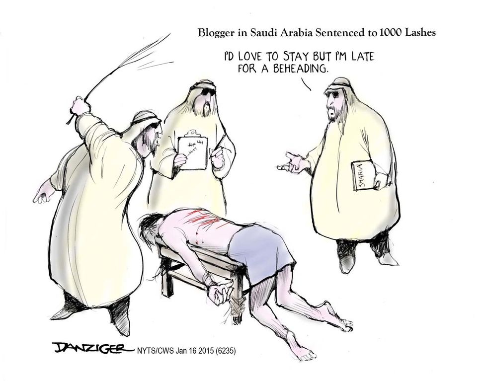 Cartoon: Saudi Justice
