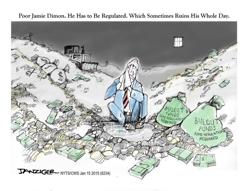 Cartoon: Poor Jamie Dimon