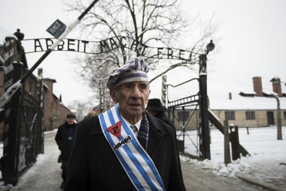 Survivors Return To Auschwitz As Leaders Warn Of Anti-Semitism