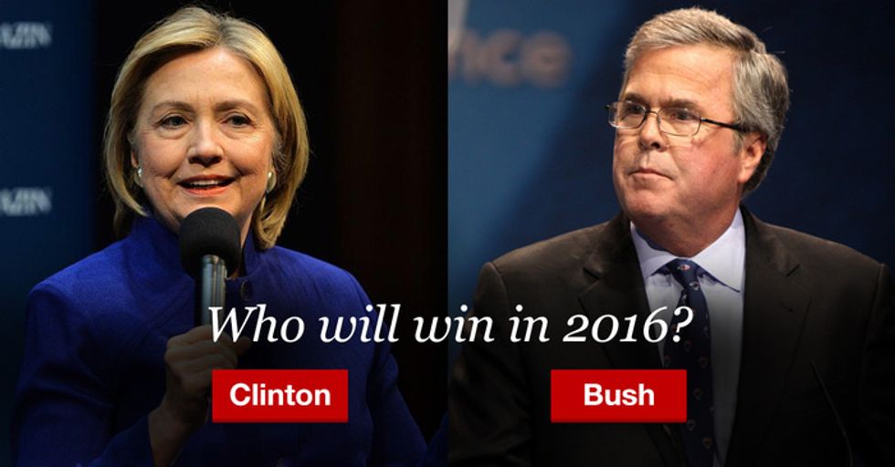 Clinton vs. Bush In 2016?