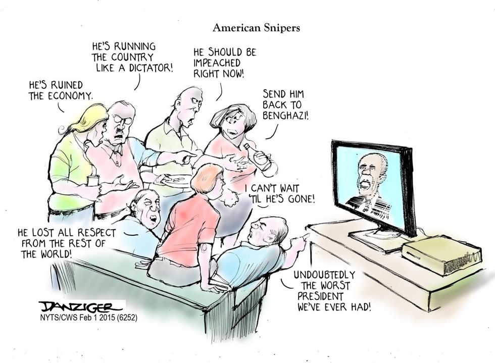 Cartoon: American Snipers