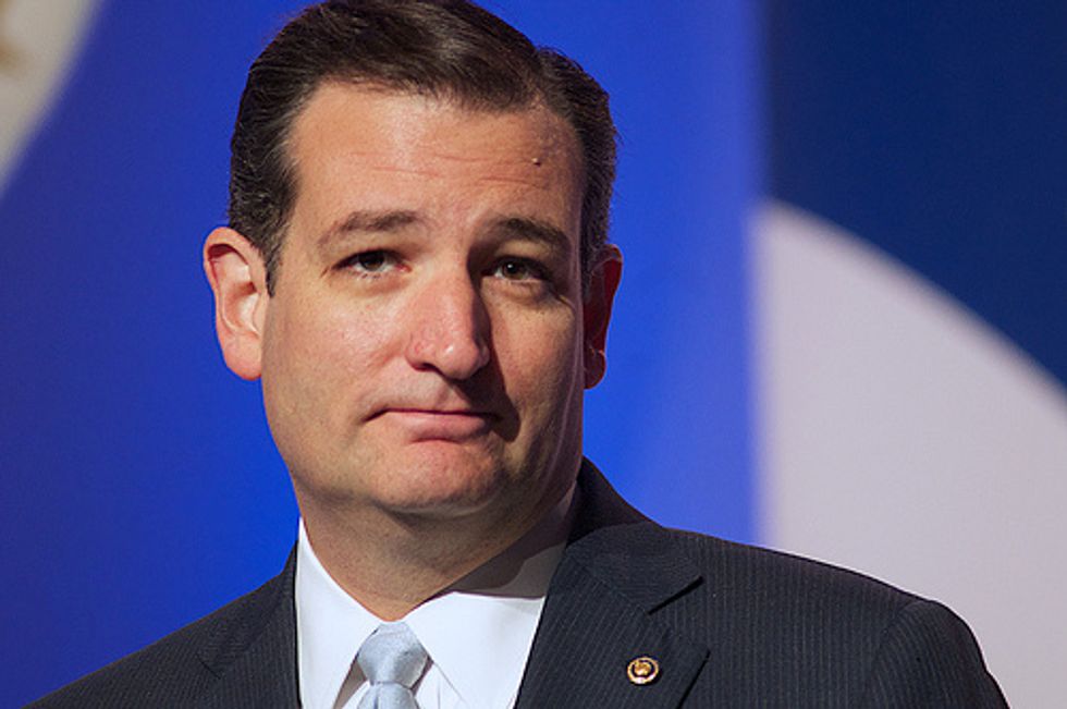 Senator Ted Cruz Falls In Line Ahead Of Another Shutdown Showdown