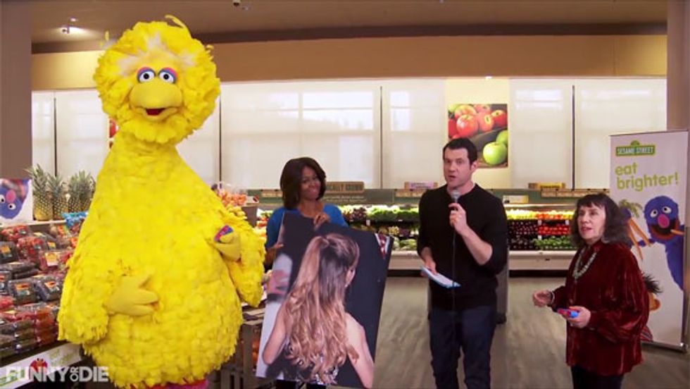 Endorse This: Michelle Obama, Big Bird, And One Crazy Game Show