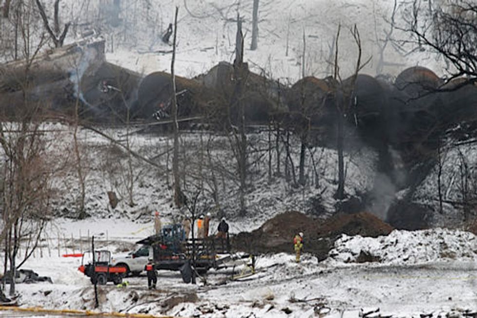 Residents Displaced In West Virginia Train Derailment Wait To Return Home