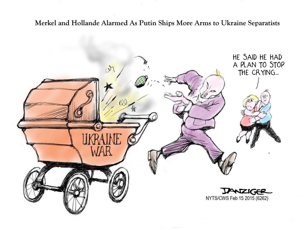 Cartoon: Nurse Putin
