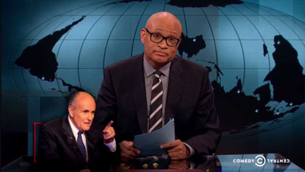 Late Night Roundup: Larry Wilmore vs. Rudy Giuliani