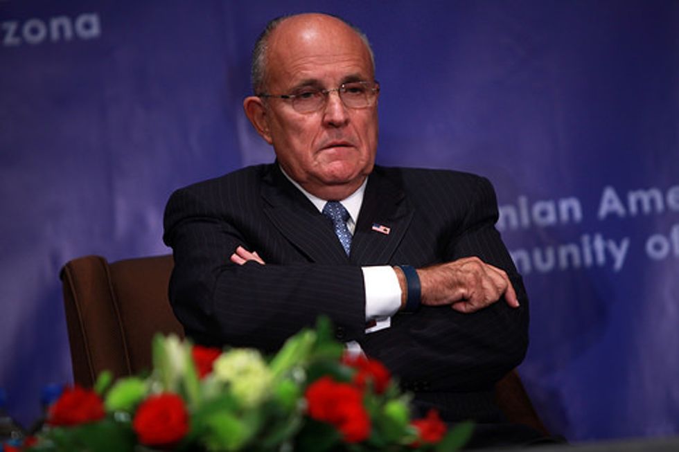 Rudy Giuliani, Once Heroic, Now Simply Foolish