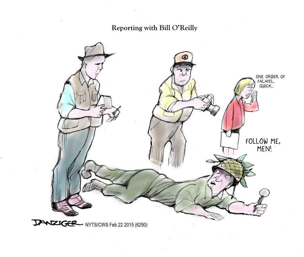 Cartoon: Bill O’Reilly At War