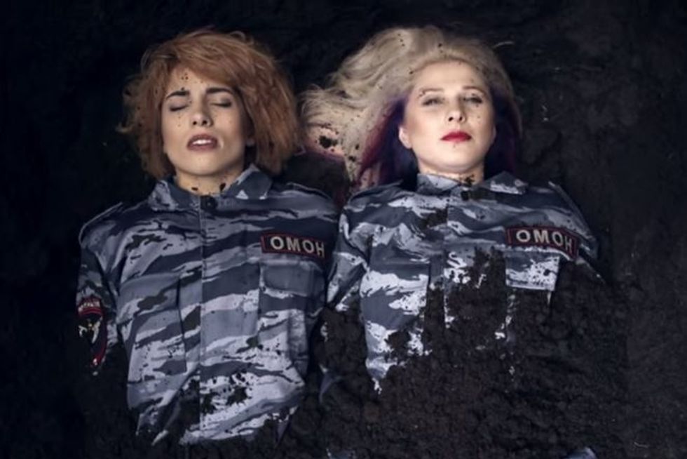 Provocative Russian Band Now Taking On An American Cause