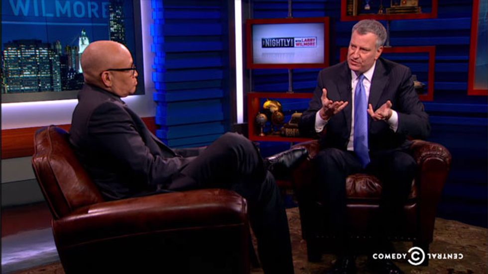 Late Night Roundup: Larry Wilmore Meets The Mayor