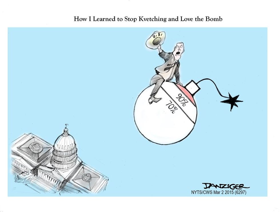 Cartoon: How I Learned To Stop Kvetching And Love The Bomb
