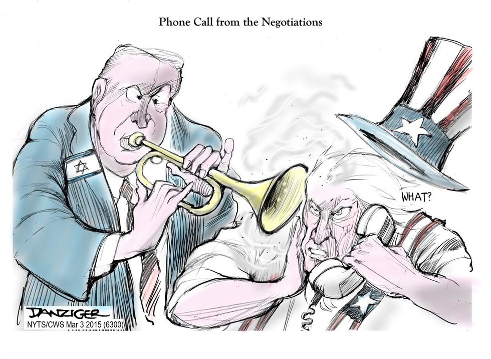 Cartoon: Phone Call From The Negotiations