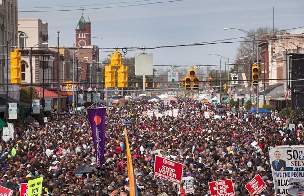 Thousands Remember 1965 Selma March In Bridge Crossing