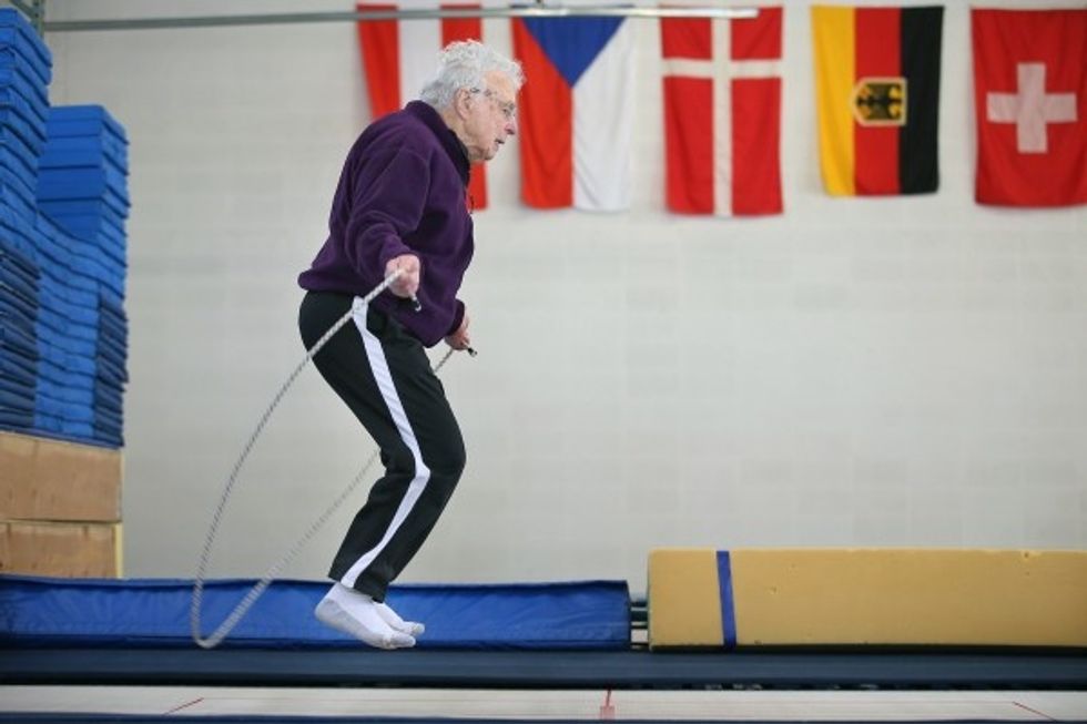 95-Year-Old Shares Tricks Of Safe Falling