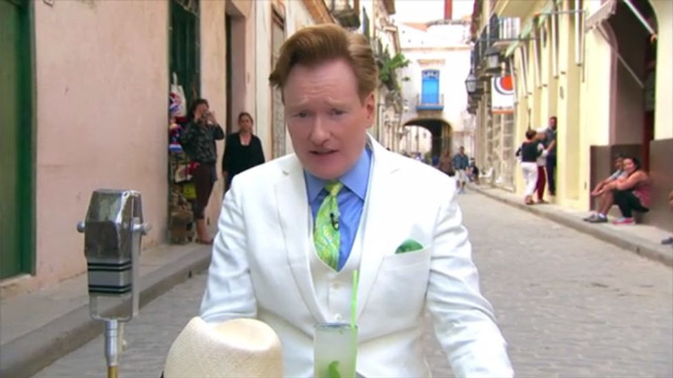 Late Night Roundup: Conan En Cuba