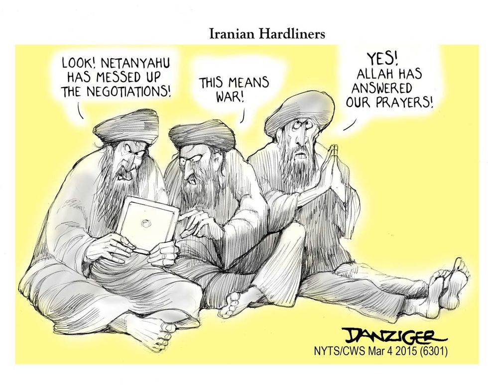 Cartoon: Iranian Hardliners