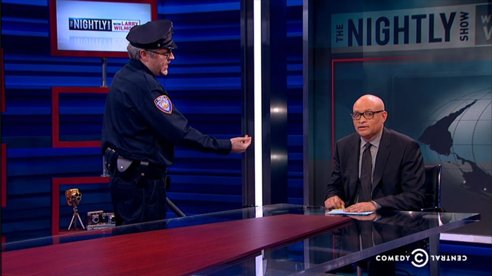 Late Night Roundup: Larry Wilmore vs. Ferguson Police
