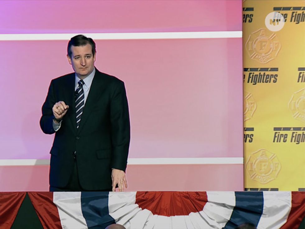 Endorse This: Ted Cruz Meets The Crickets