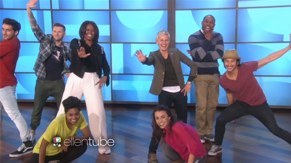 Endorse This: The Michelle Obama And Ellen Dance-Off