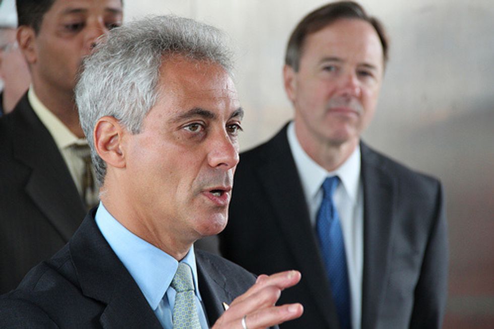 Emanuel Makes Nice As Chicago Election Bypasses Pension Morass