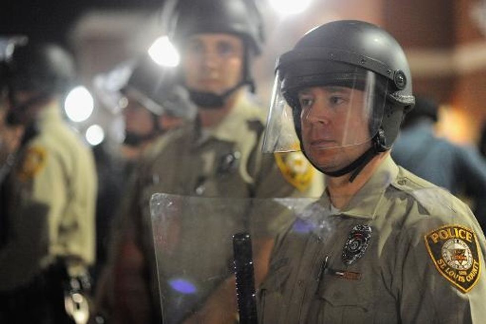 Two Police Officers Shot During Protests In Ferguson