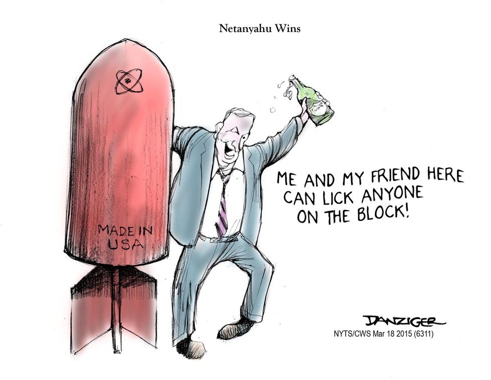 Cartoon: Bibi Wins!