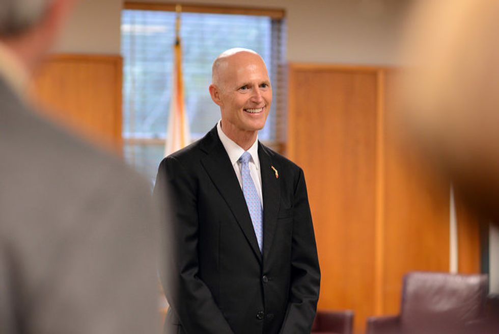 Rick Scott’s ‘Creative Editing’ Deftly Deletes ‘Climate Change’