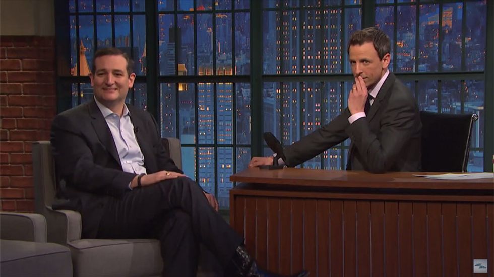 Late Night Roundup: Ted Cruz, Small Children, And Metaphors