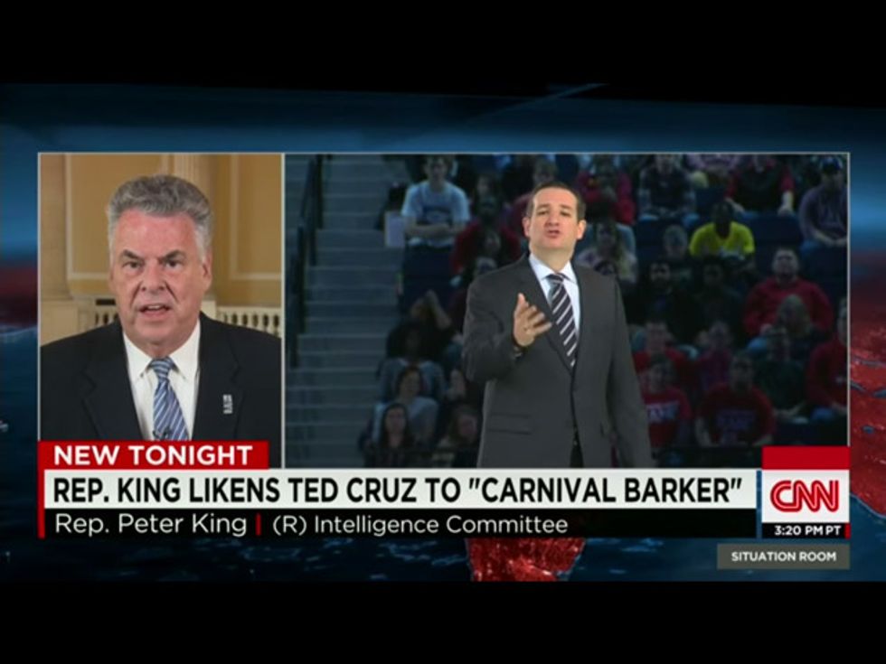 Endorse This: Peter King vs. ‘A Guy With A Big Mouth’