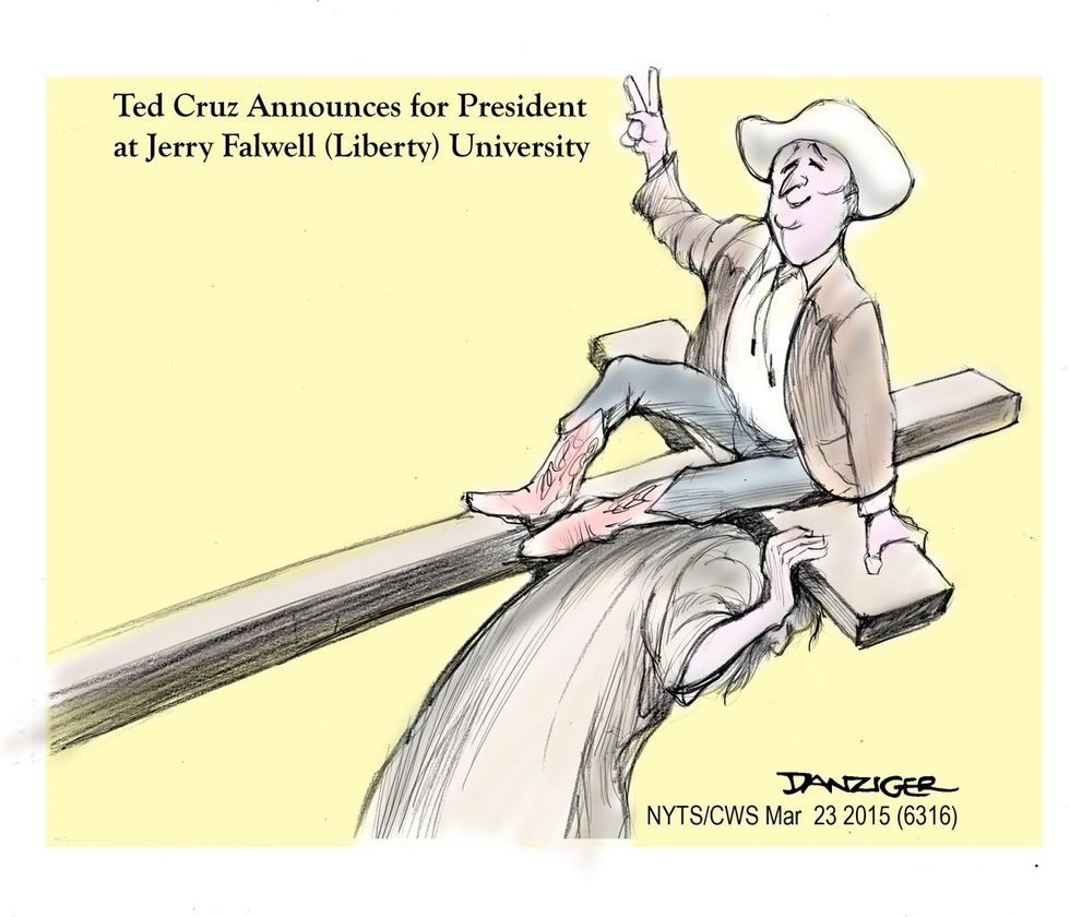 Cartoon: Ted Cruz Joins The Race